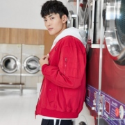 Semir 森马 男士飞行员夹克