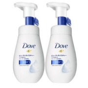 京东PLUS会员： Dove 多芬 润泽水嫩泡沫洁面乳 160ml*2+赠个护随机3件套
