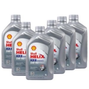 双11预售： Shell 壳牌 Helix HX8 灰喜力 5W-40 A3/B4 SN级 全合成机油 1L*6瓶