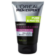 L‘OREAL PARIS 巴黎欧莱雅 男士控油炭爽抗黑头洁面膏 100ml