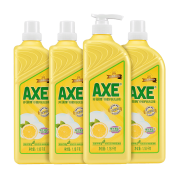 12日10点88VIP： AXE 斧头 柠檬洗洁精 1.18kg*4瓶 *3件