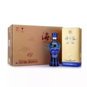 百亿补贴：洋河蓝色经典 海之蓝 浓香绵柔型白酒 52度 375ml*6瓶/箱
