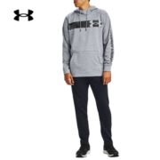 双11预售！ UNDER ARMOUR 安德玛 AF BAR Logo 1360702 男子训练运动连帽卫衣
