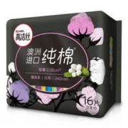 kotex 高洁丝 臻选 纯棉极薄 日用卫生巾 240mm 16片 *6件