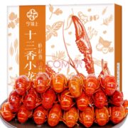 PLUS会员！ 今锦上 十三香小龙虾800g 4-6中号 净虾500g