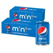 88VIP：百事可乐 碳酸饮料 200ml*10罐*2组 *2件 共40瓶