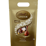 小编长期回购 80颗 1000g：Lindt 瑞士莲 混合装巧克力球
