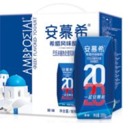 SUPER会员！ 伊利 安慕希原味希腊风味酸奶 205g*12盒