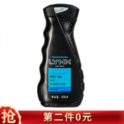 京东PLUS会员： LYNX 凌仕 男士醒体沐浴露 冰击 400ml *6件