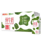 1日0点：蒙牛 全脂灭菌乳纯牛奶 苗条装 200ml×24包 *4件