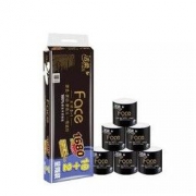 苏宁SUPER会员： 洁柔 卷纸 黑Face系列 四层140g*12卷