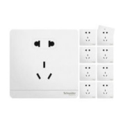 Schneider Electric 施耐德 绎尚系列 五孔插座 10只装