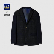 HLA 海澜之家 HWXAJ4A109A 男士格纹休闲西服