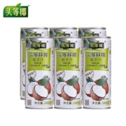 慢津贴：头等椰 海南鲜榨椰汁 245ml*6罐