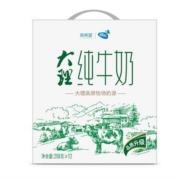 慢津贴：新希望  蝶泉大理纯牛奶  250ml*12礼盒装