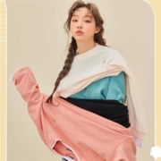 双11预售：韩都衣舍 OY9226 女士假两件卫衣