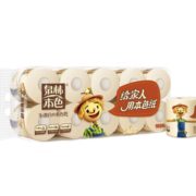 PLUS会员！ 泉林本色 本色卷纸 3层160克*10卷