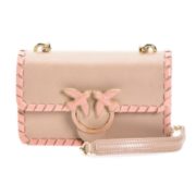 双11预告！Pinko 品高 1P21MGY5GB 牛皮单肩斜挎链条包 744元包邮（限前2小时）