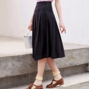 Meters bonwe 美特斯邦威 M-758155-90 女士半身裙