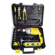 1日0点： STANLEY 史丹利 STDH7213V 13mm 720w冲击钻金属齿轮箱套装 225元包邮（限前1小时）