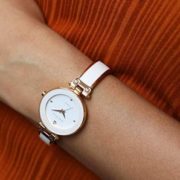 ANNE KLEIN 安妮·克莱因 AK/1980WTRG 女士时装表 到手196.82元