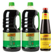 21日0点： 李锦记 薄盐生抽 1750g*2+鲜蚝油 680g *4件 +凑单品