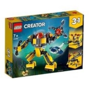 LEGO 乐高 Creator 创意系列 31090 水下机器人 *3件
