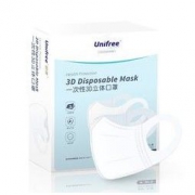 UNIFREE 一次性3D立体口罩 30只装