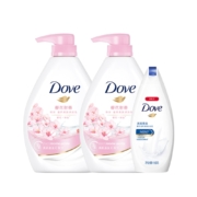 1日0点、双11预告：Dove 多芬 沐浴露套装（樱花沐浴露1kg*2+深层营润190ml）