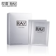 补水保湿！RAY 蚕丝面膜 银色 10片 *4件 116元包邮包税（需用券，合29元/件）