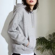 双11预售！GU 极优 318256 女士连帽套头卫衣