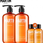 成分温和！Martin 马丁 洁净洗沐套装（洗发水500ml+沐浴露500ml+赠 洗发水50ml+沐浴露50ml） +凑单品