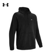 21日0点、双11预售：UNDER ARMOUR 安德玛 AF BAR Logo 1357092 男子运动抓绒 连帽卫衣