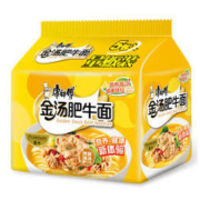 康师傅 金汤肥牛面袋面 五连包 *2件