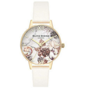 Olivia Burton Marble Florals OB16CS15 女士时装腕表