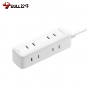 BULL 公牛 迷你插座 A140 四位两孔插座