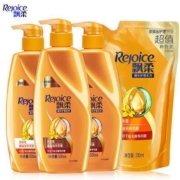 双11预售：飘柔 洗发水润发乳套装 烫染柔顺洗发露500ml*2+500ml