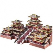 piececool 拼酷 阿房宫 3d立体金属拼图
