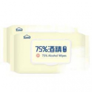 云柔风 75度酒精消毒湿巾 80抽*4包