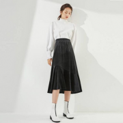韩都衣舍 2020新款女士丝绒半身裙 2款
