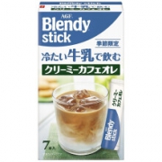AGF 布兰迪奶油咖啡欧蕾 夏日冷泡奶茶粉 咖啡粉7条/盒*5