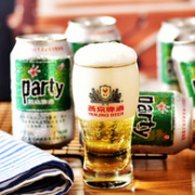 三大独家专利酿造技术，330mlx24听 燕京啤酒 8度Party啤酒