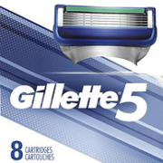 白菜价！5层感应刀片，极致顺滑：8个 Gillette吉列 锋隐5 剃须刀头