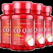 美国 普丽普莱 辅酶Q10胶囊 120mg*60粒*4瓶