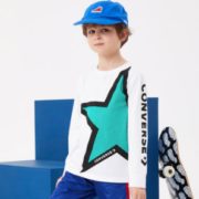 双11预售！ CONVERSE 匡威 儿童长袖T恤