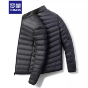 罗蒙 ROMON 轻薄 羽绒服  立领 短款