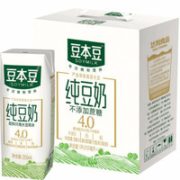 0蔗糖！豆本豆 纯豆奶 250ml*12盒