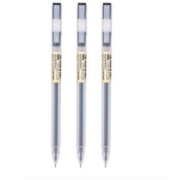 得力 中性笔0.5mm 3支