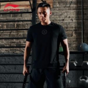 百亿补贴： LI-NING 李宁 韦德系列 ATSL055 男款短袖T恤