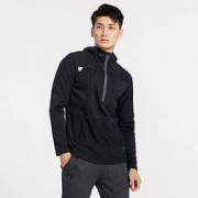 UNDER ARMOUR 安德玛 1320952 男款连帽半拉链外套